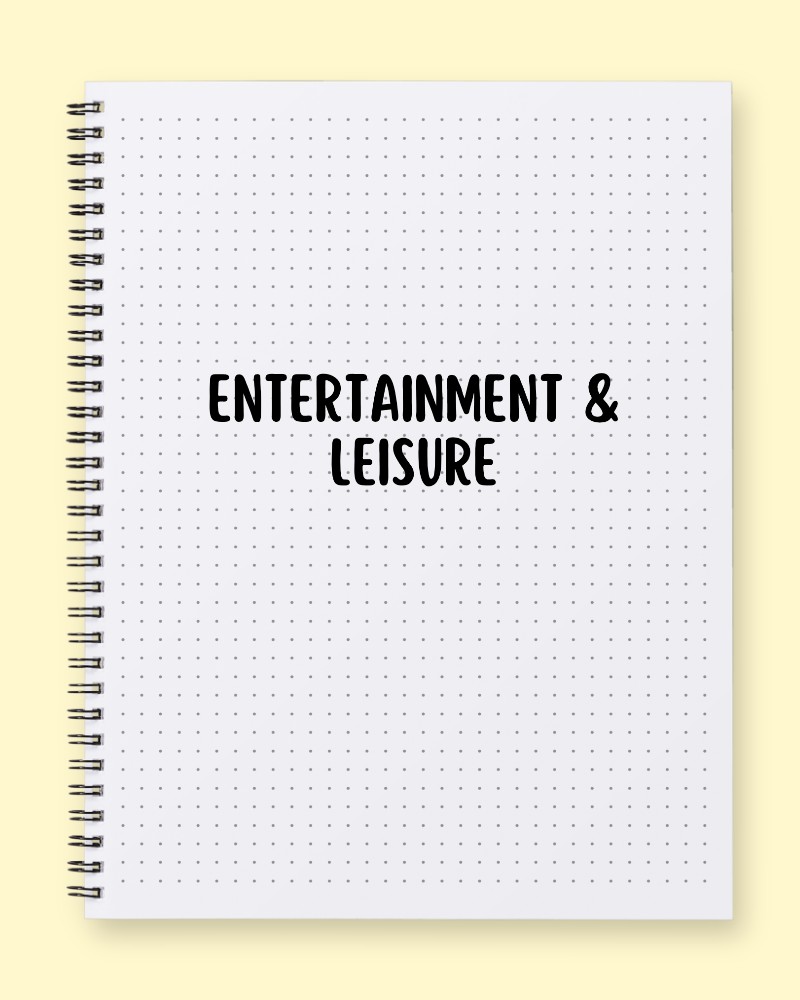 Entertainment & Leisure Tracker: Log Books, Movies, and Reduce Screen Time