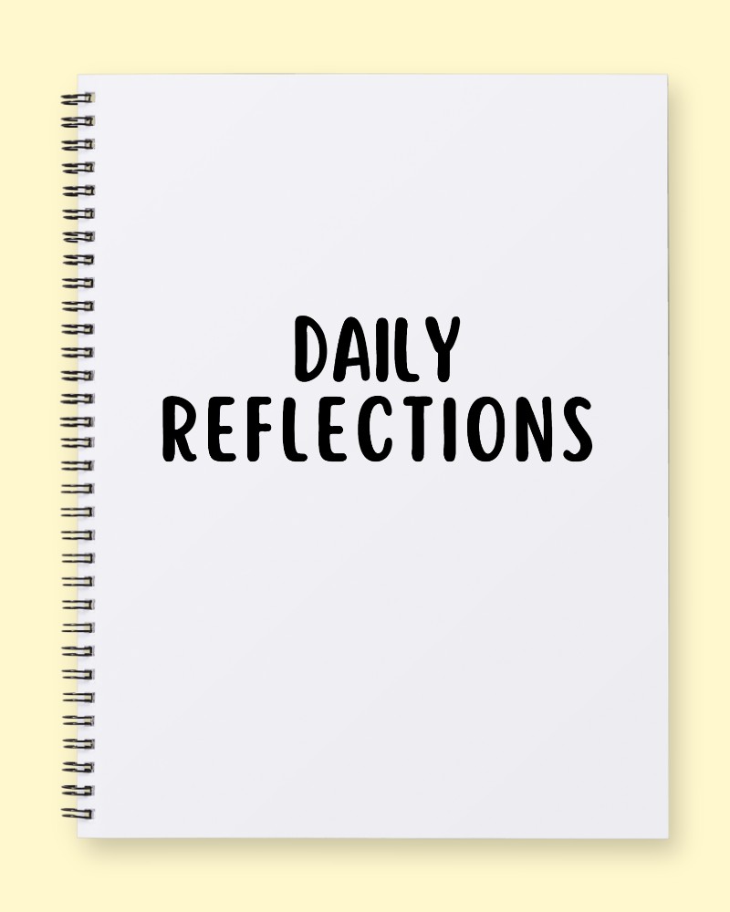 Daily Reflections Journal for Mindful Living