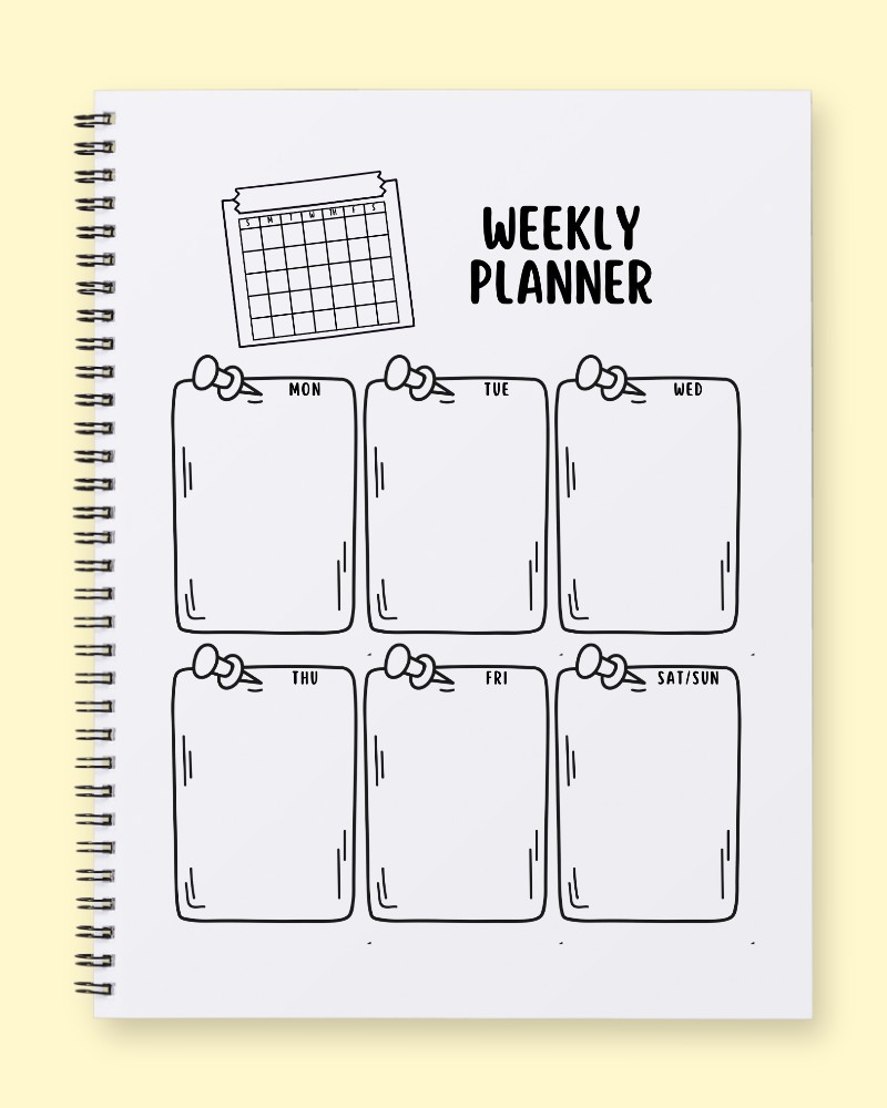 Doodle Delight Weekly Planner