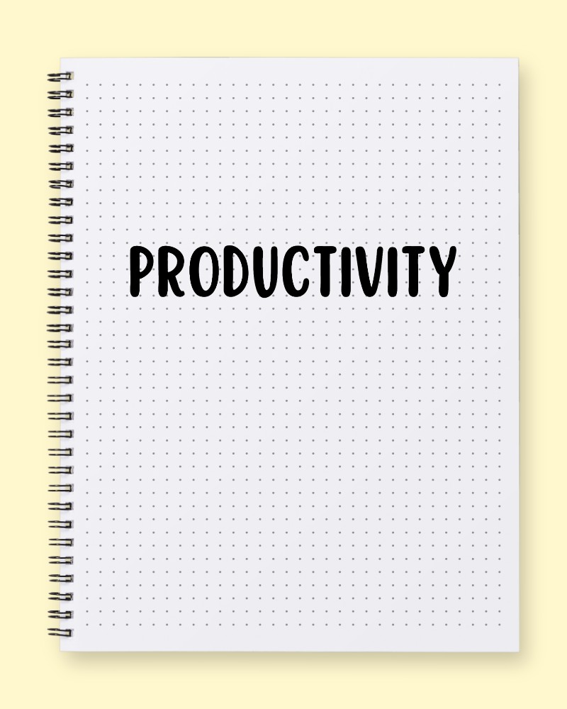 Productivity & Goal Planner: Turn Your Vision into an Action Plan