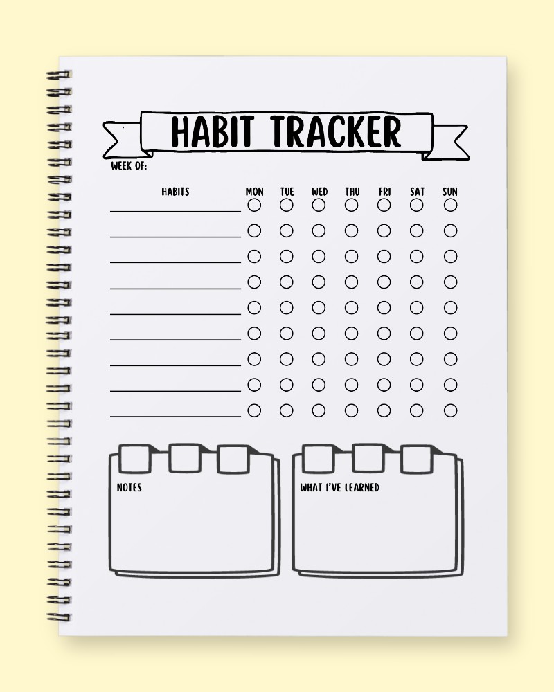 Weekly Habit & Reflection Tracker