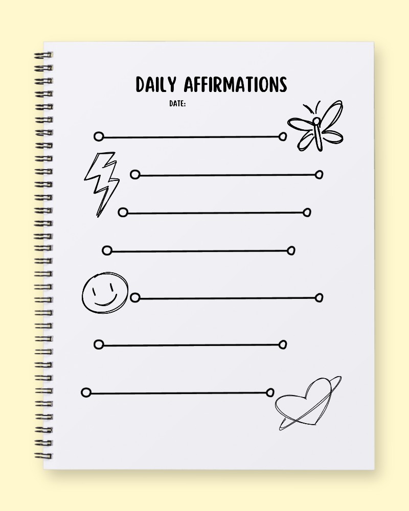 Daily Boost Affirmation Page