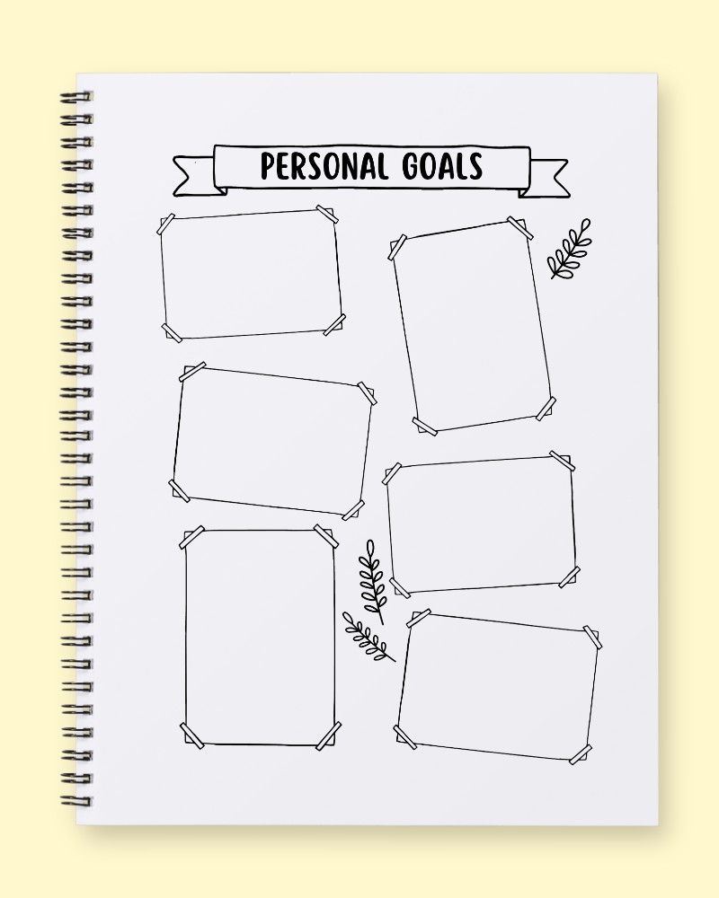 Personal Goals Vision Board: Visualize Your Dreams