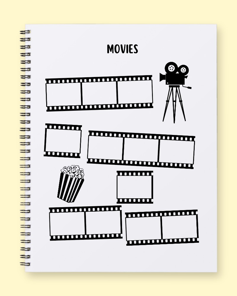 Your Ultimate Movie Moments Journal Page