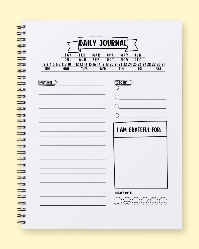 Ultimate Daily Reflection & Productivity Journal Template