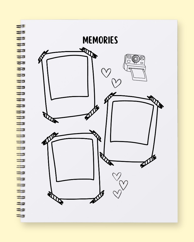 My Instant Memories Journal Page