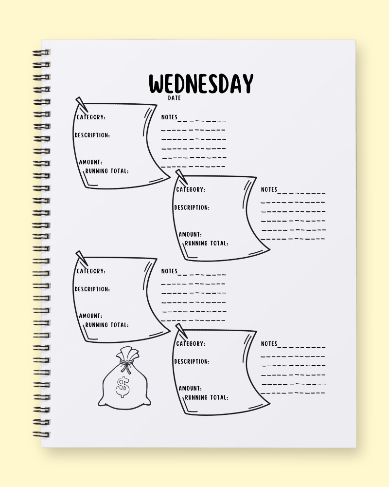 Wednesday Expenses Tracking