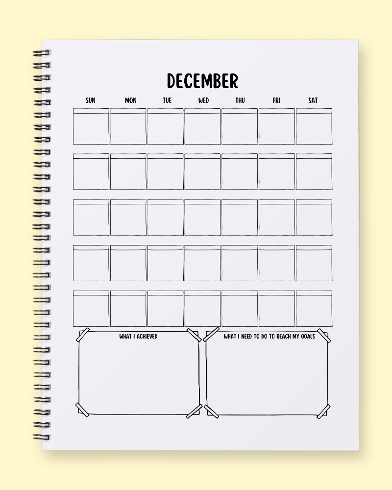 December Goals
