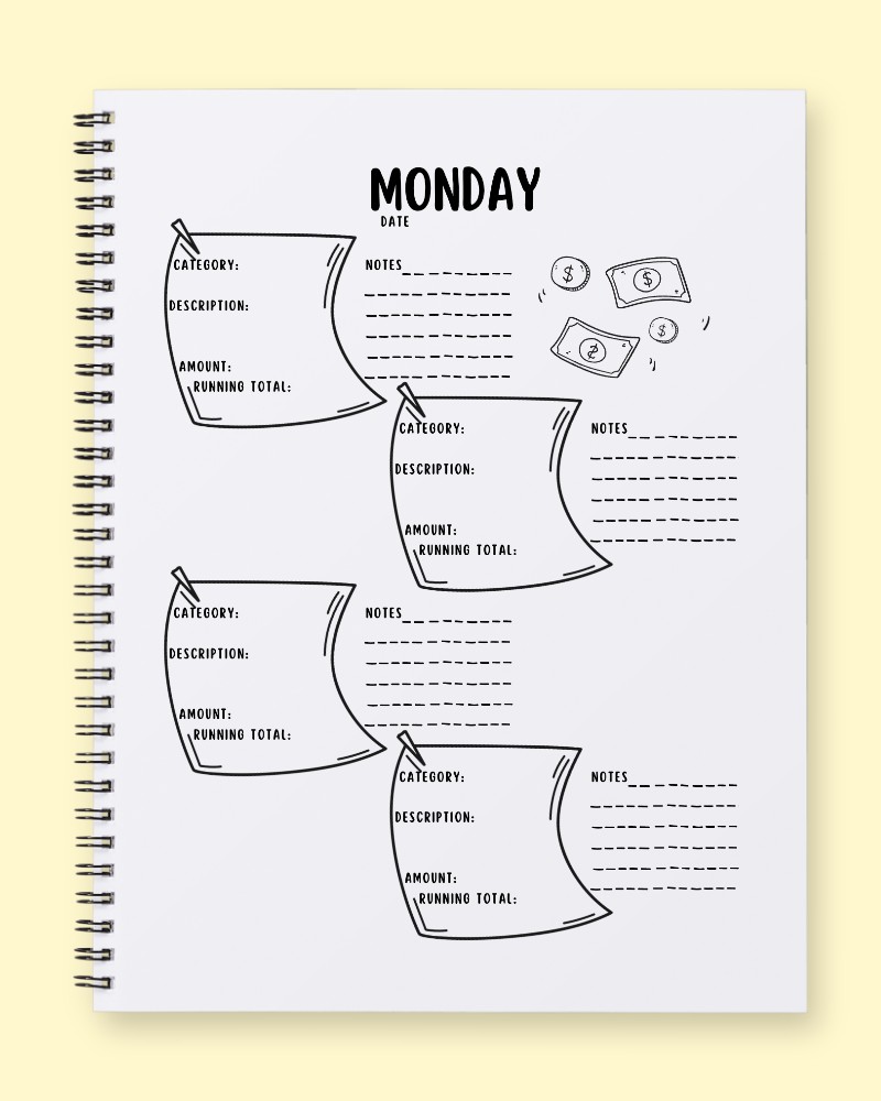 Monday Expenses Tracking