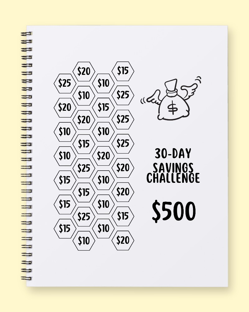 30-Day Savings Challenge: Fast-Track Your $500 Goal