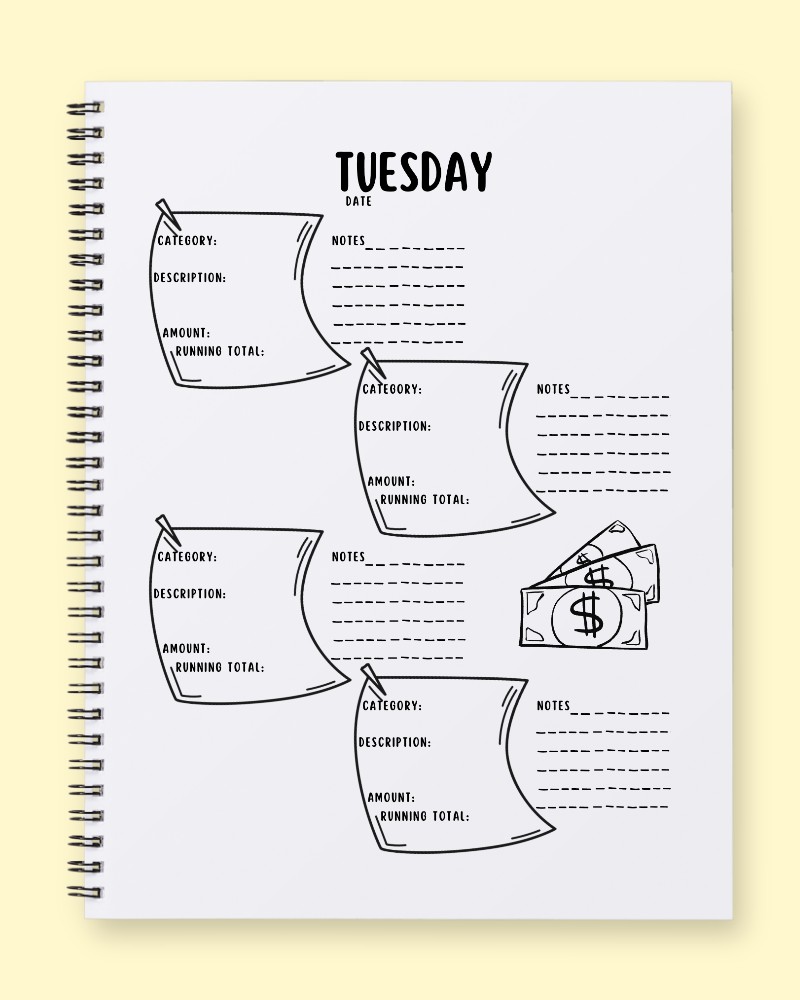Tuesday Expenses Tracking