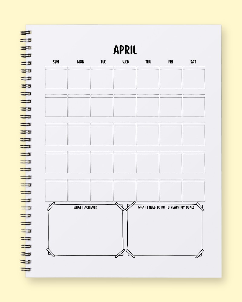 April Goals