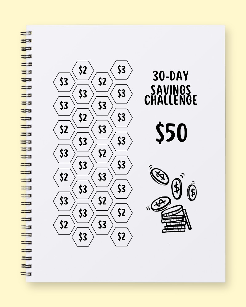 30-Day Savings Challenge: Save $50 the Easy Way
