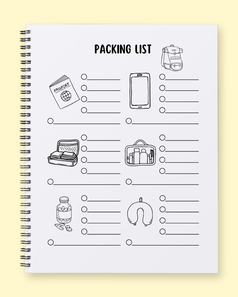 Voyage Ready Packing List Planner