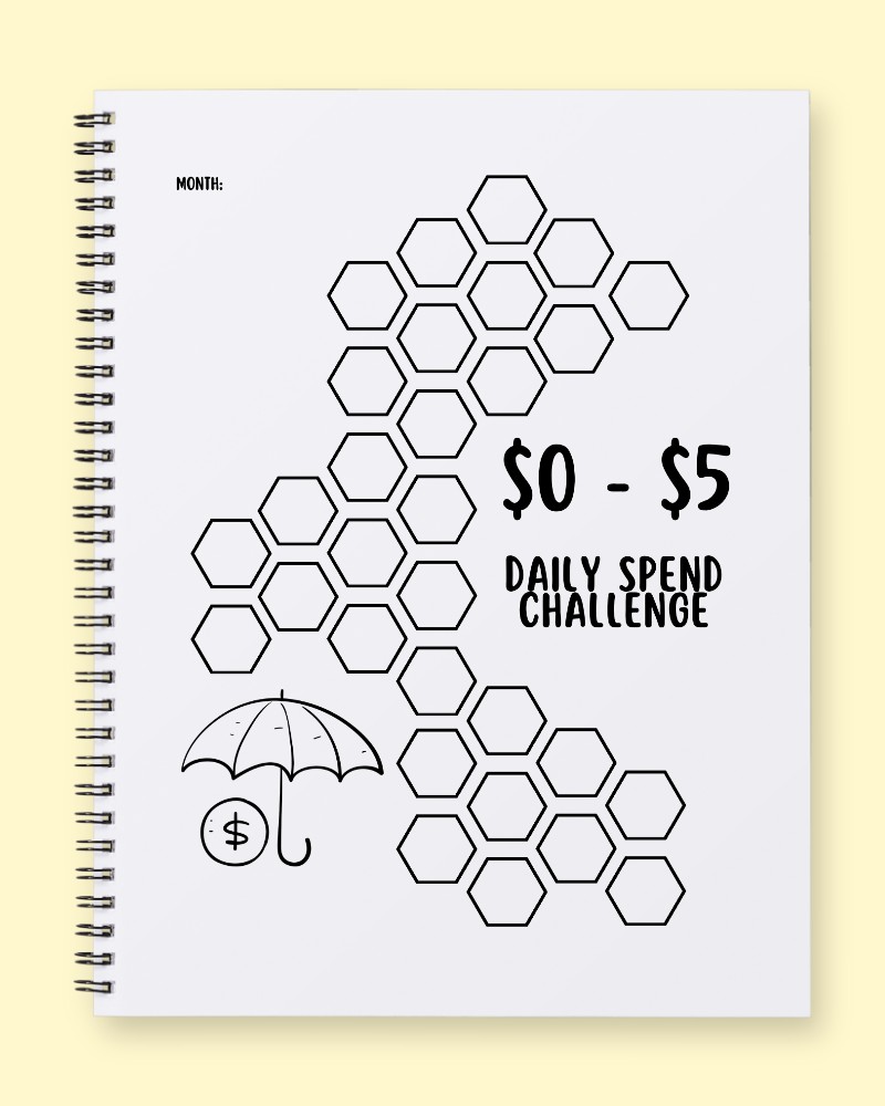 Honeycomb Daily Spend Challenge Tracker