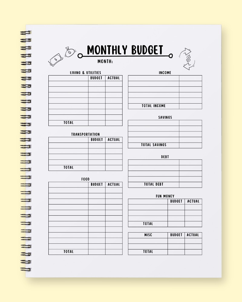 Smart Spend Monthly Budget Planner