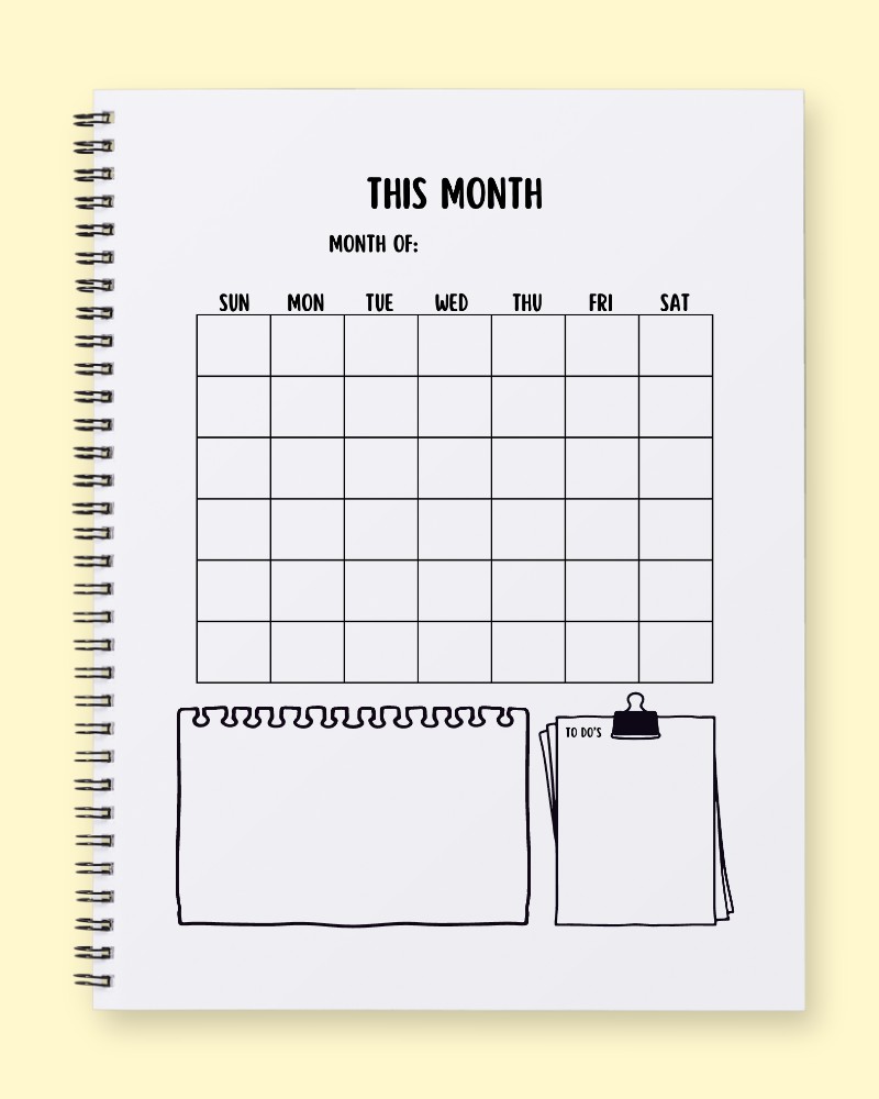 Monthly Mastery Planner