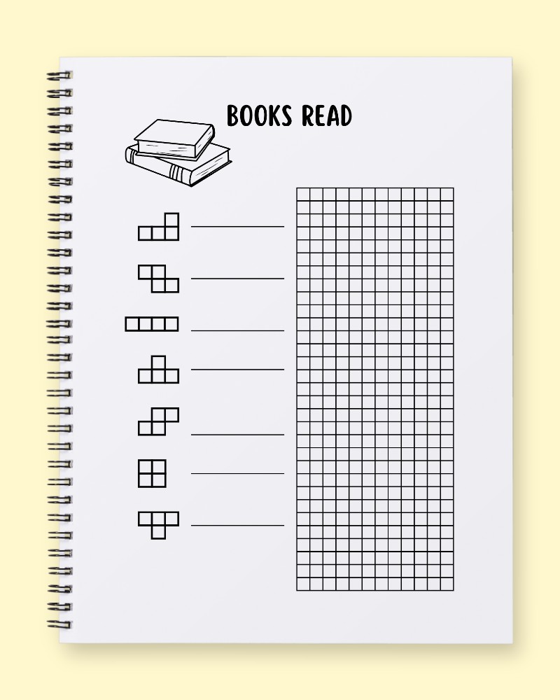 Gamified Reading Journey: Your Tetromino Book Tracker