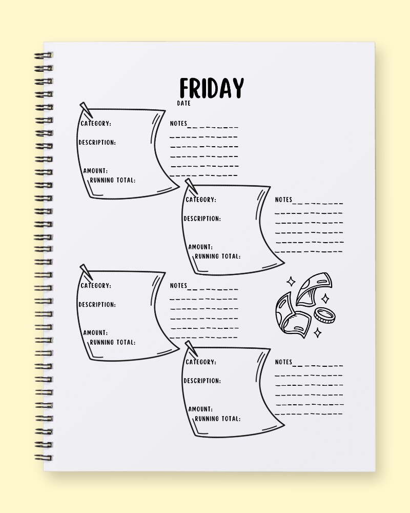 Friday Expenses Tracking