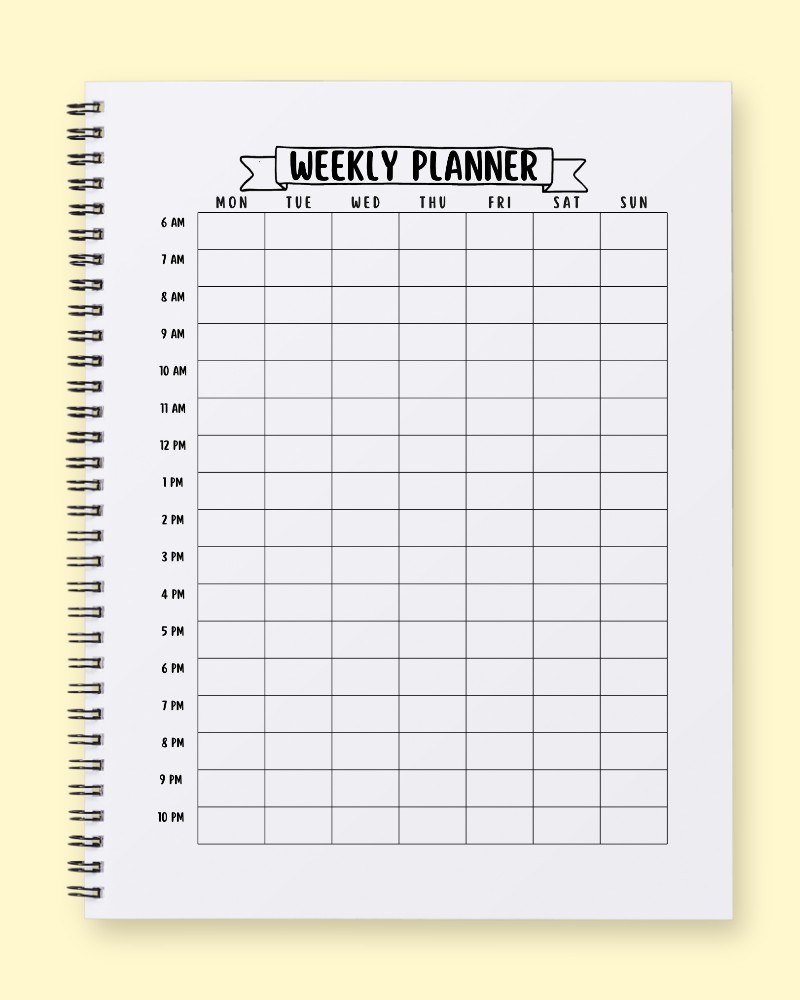 Weekly Time-Block Planner
