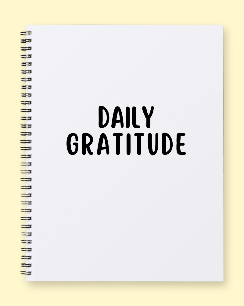 Daily Gratitude Journal Template